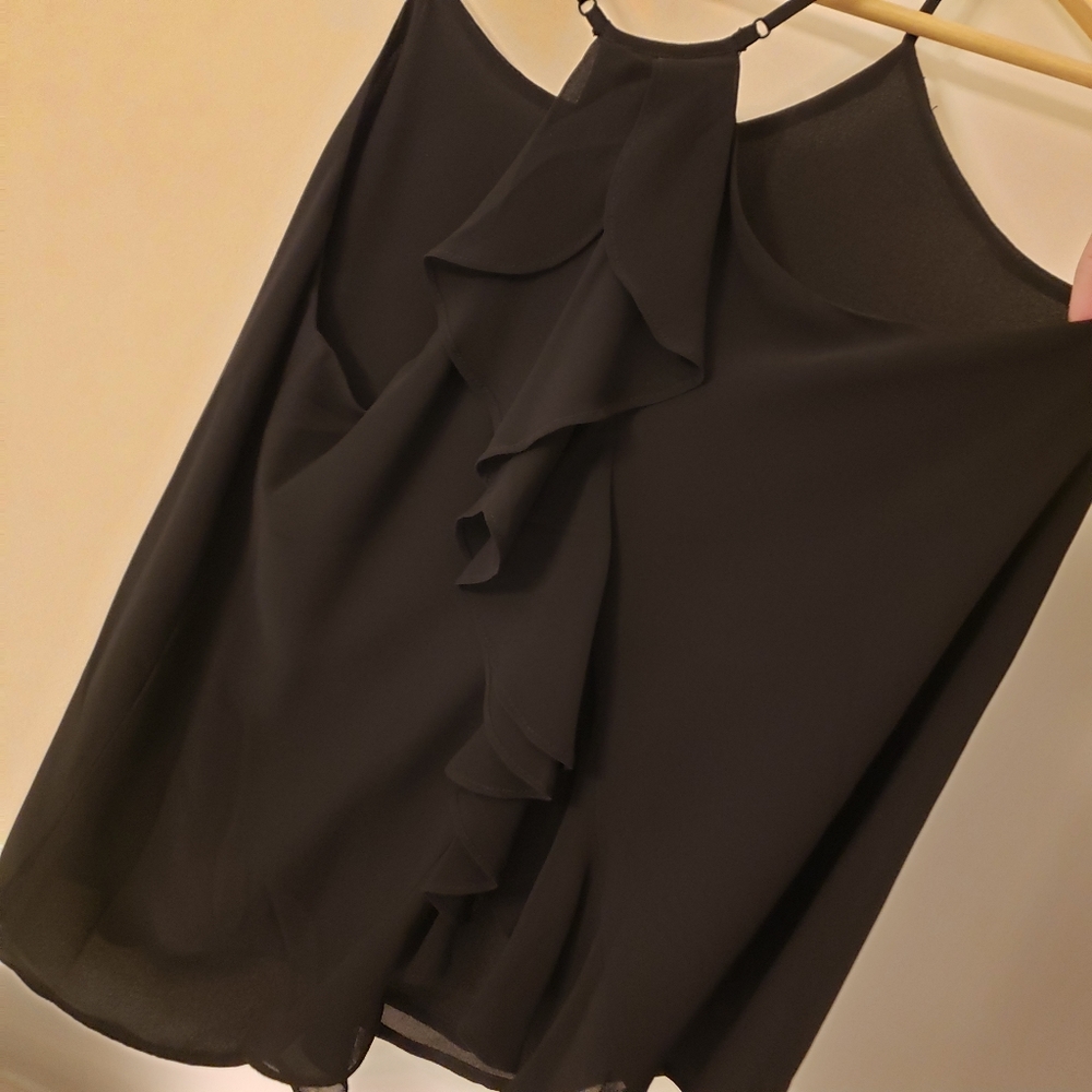 Naked Zebra Size Small Black Camisole